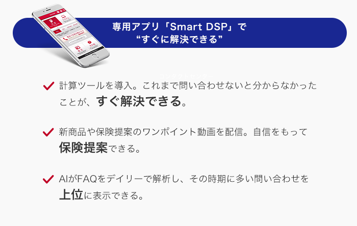 図:専用アプリ「Smart DSP」ですぐに解決できる