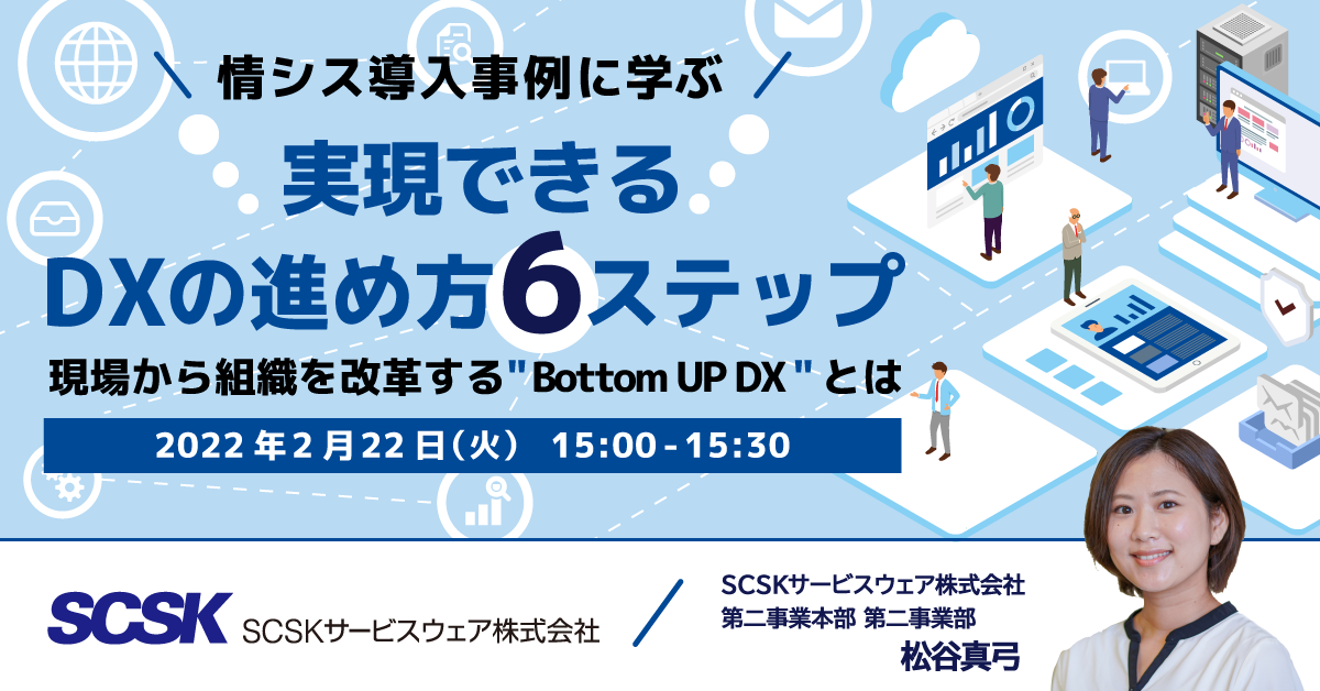 実現できるDXの進め方6ステップ